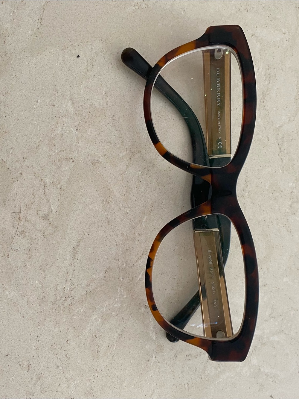 Burberry Women's Tortoiseshell Cat-Eye Eyeglasses